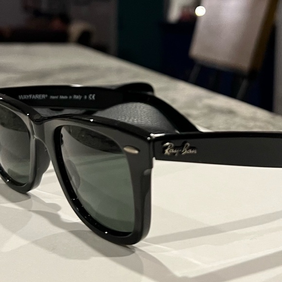 Original Ray-Ban Wayferer Sunglasses Black - Picture 15 of 16